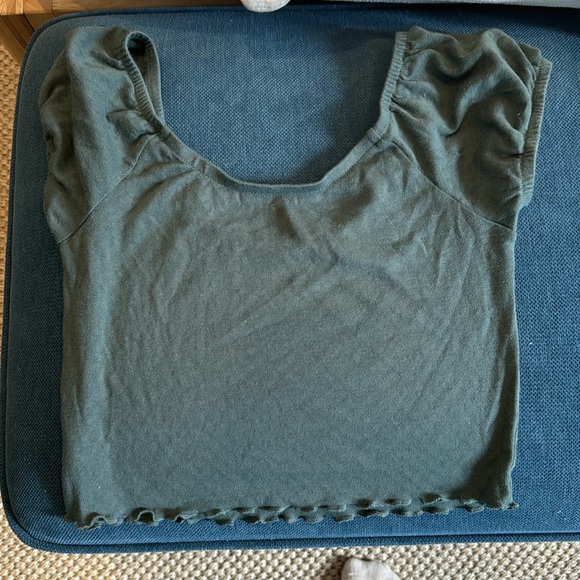 Vintage green crop top - Picture 2 of 2